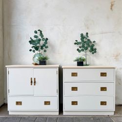 Coastal Inspired Drexel Oversized Night Stands
