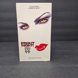 Fright Night Part 2 II VHS Late 90s Artisan Reissue Horror Cult Classic 62619