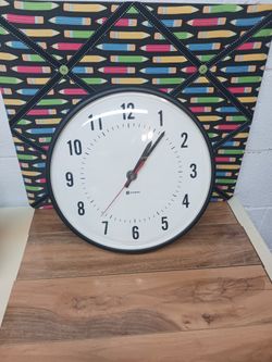 Simplex Synchronous School Clock Vintage Modern Industrial Wall Decor
#0922 KD, #643-471G, A1004