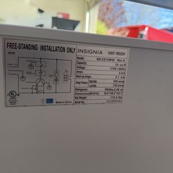 14 cu ft. Chest Freezer