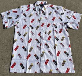 Truly Hard Seltzer All-Over Can Print Button    -Up Camp Shirt.