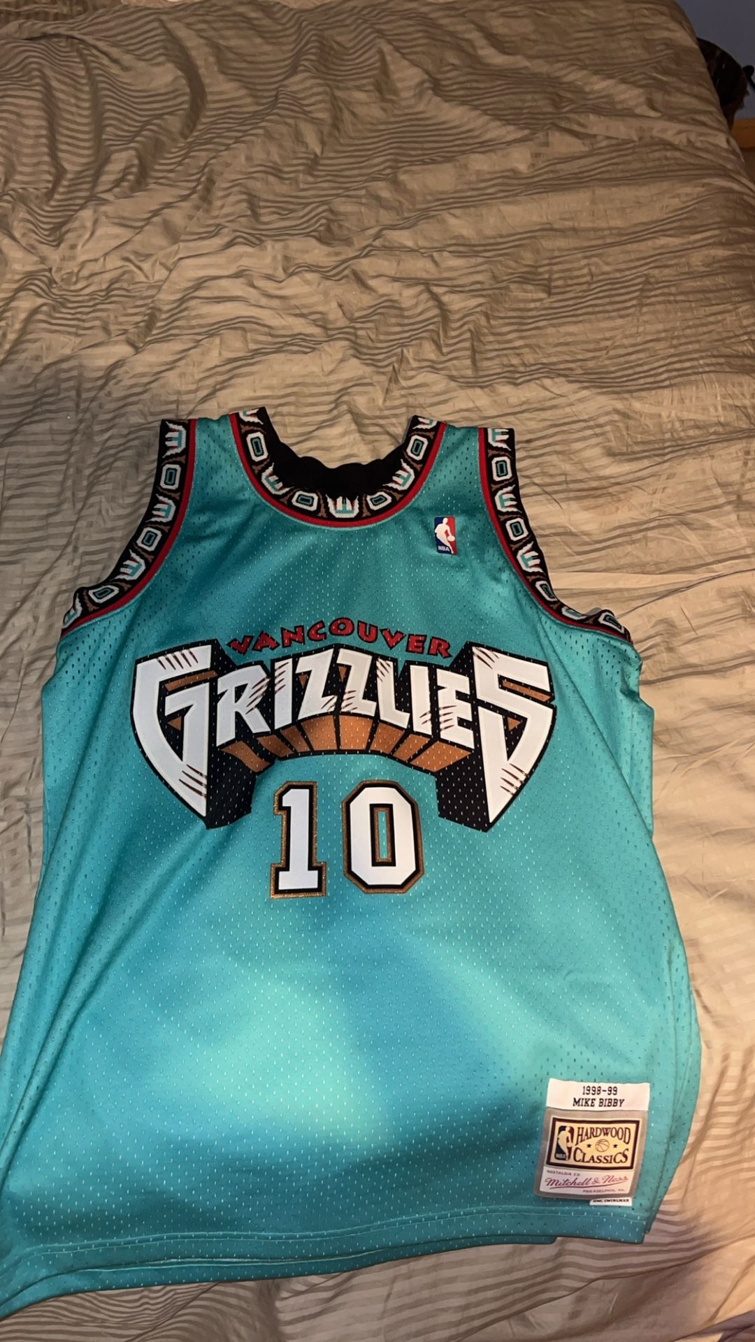 Mitchell And Ness Grizzles Jersey