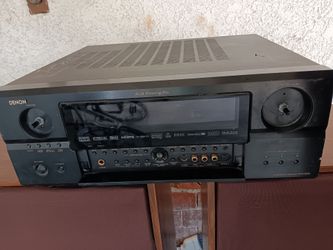 Denon 7.1 w 840 watt hdmi no sound left side.  No remote.  Amplifier