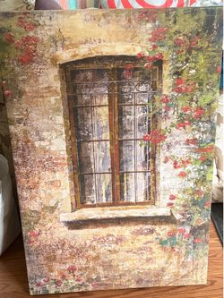 Canvas Print On Wooden Frame