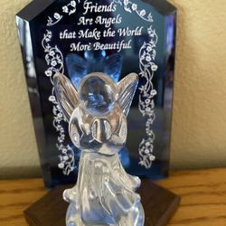 Figurine With Inspirational Quote About Friendship