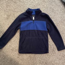 Boys Half Zip Fleece Pullover Size 7/8
