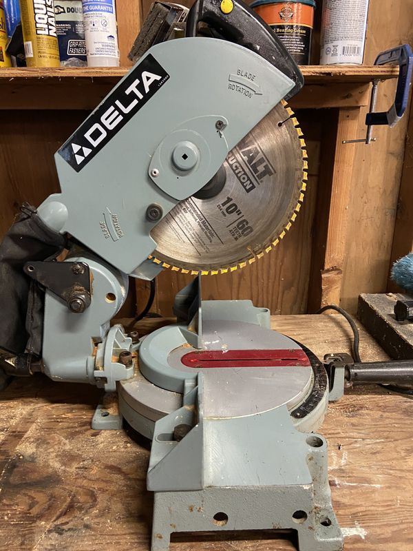 Delta Miter Saw 10” for Sale in Sumner, WA OfferUp