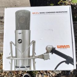 Warm Audio WA-87R2 Nickel condenser Vocal Recording Microphone