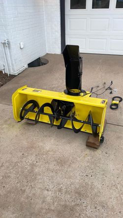 John Deere X300-X500 Snow Blower Attachment