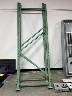 (2) 10ft x 42” Pallet Racking Upright