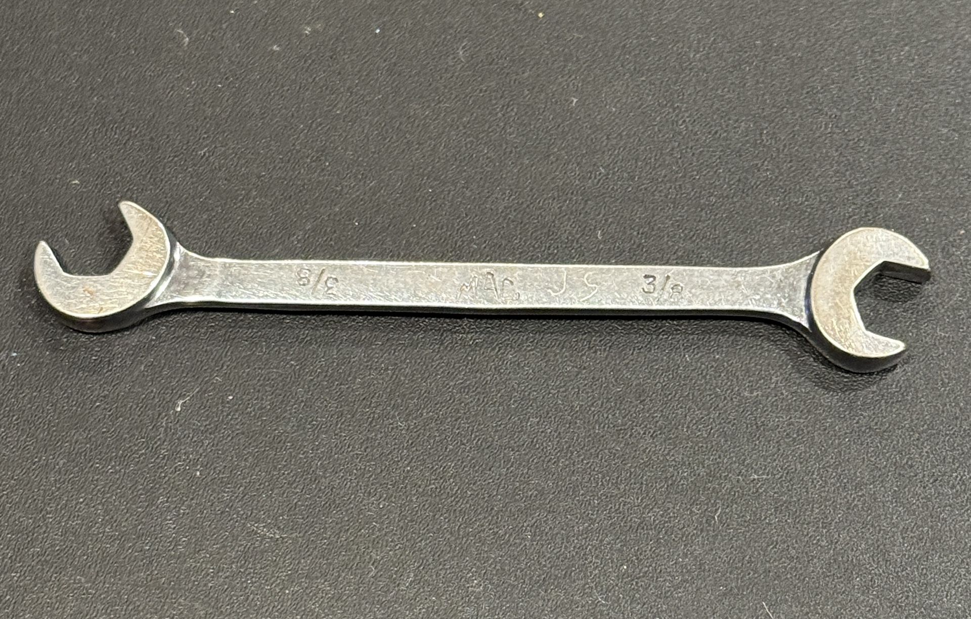 Mac Tools DA12 3/8” SAE Double Open Ended Angle 4-Way Wrench Made In USA!