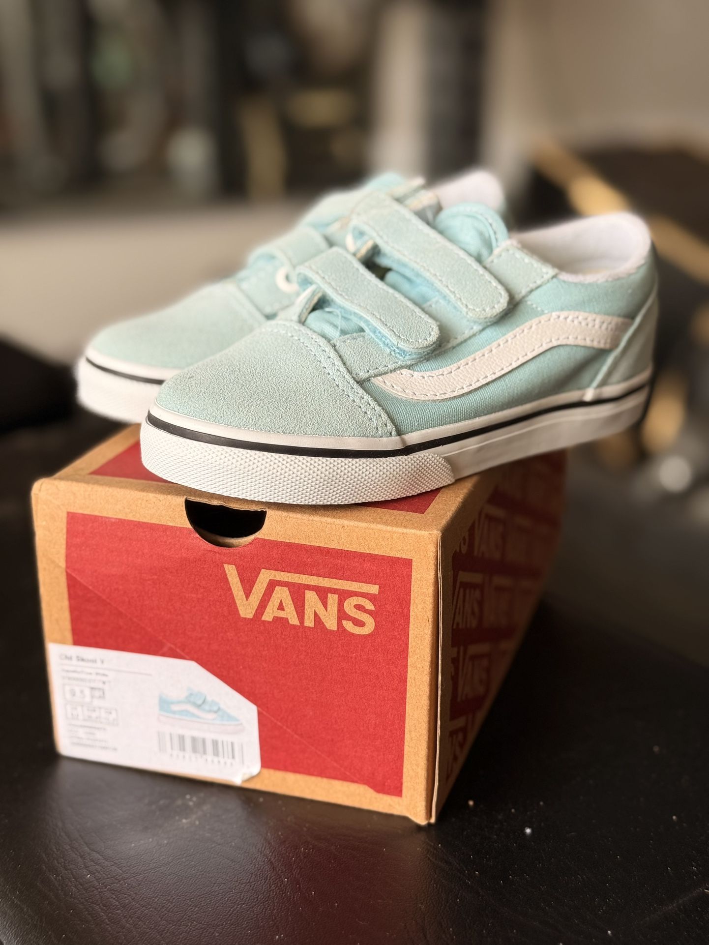 Brand New Children’s Baby Blue Vans 9.5C