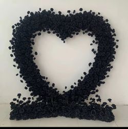 Floral heart Arch