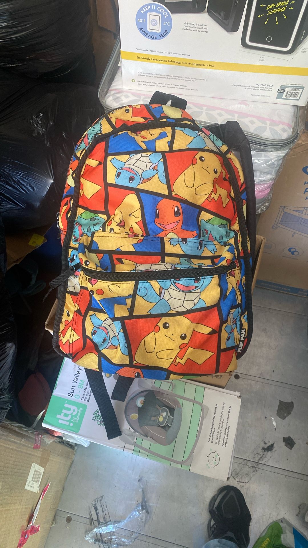 Pokemon Backpack Reversible