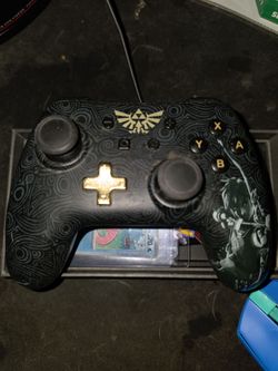 Zelda breath of the wild switch wired controller
