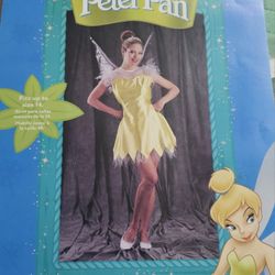 Vintage Tinkerbell costume size 14.