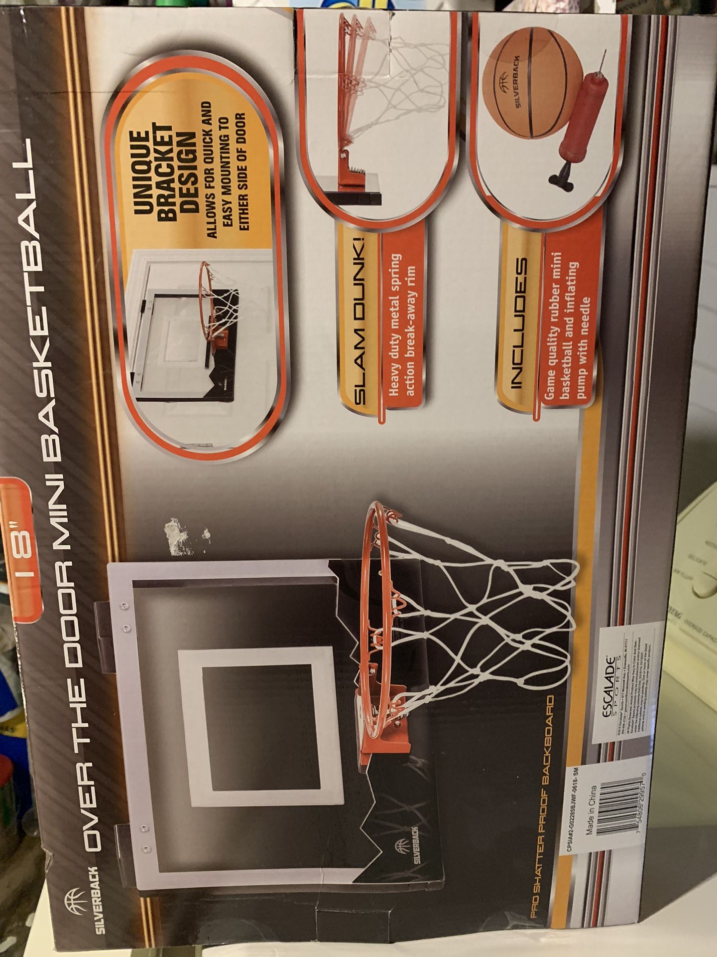 Over The Door Basketball Hoop