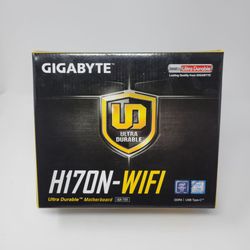 Gigabyte GA-H170N-WiFi Mini ITX Mobo LGA 1151 Intel 6th & 7th gen