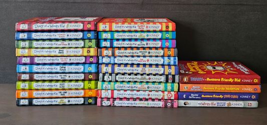 Diary of a Wimpy Kid Book Set 1-20 + More