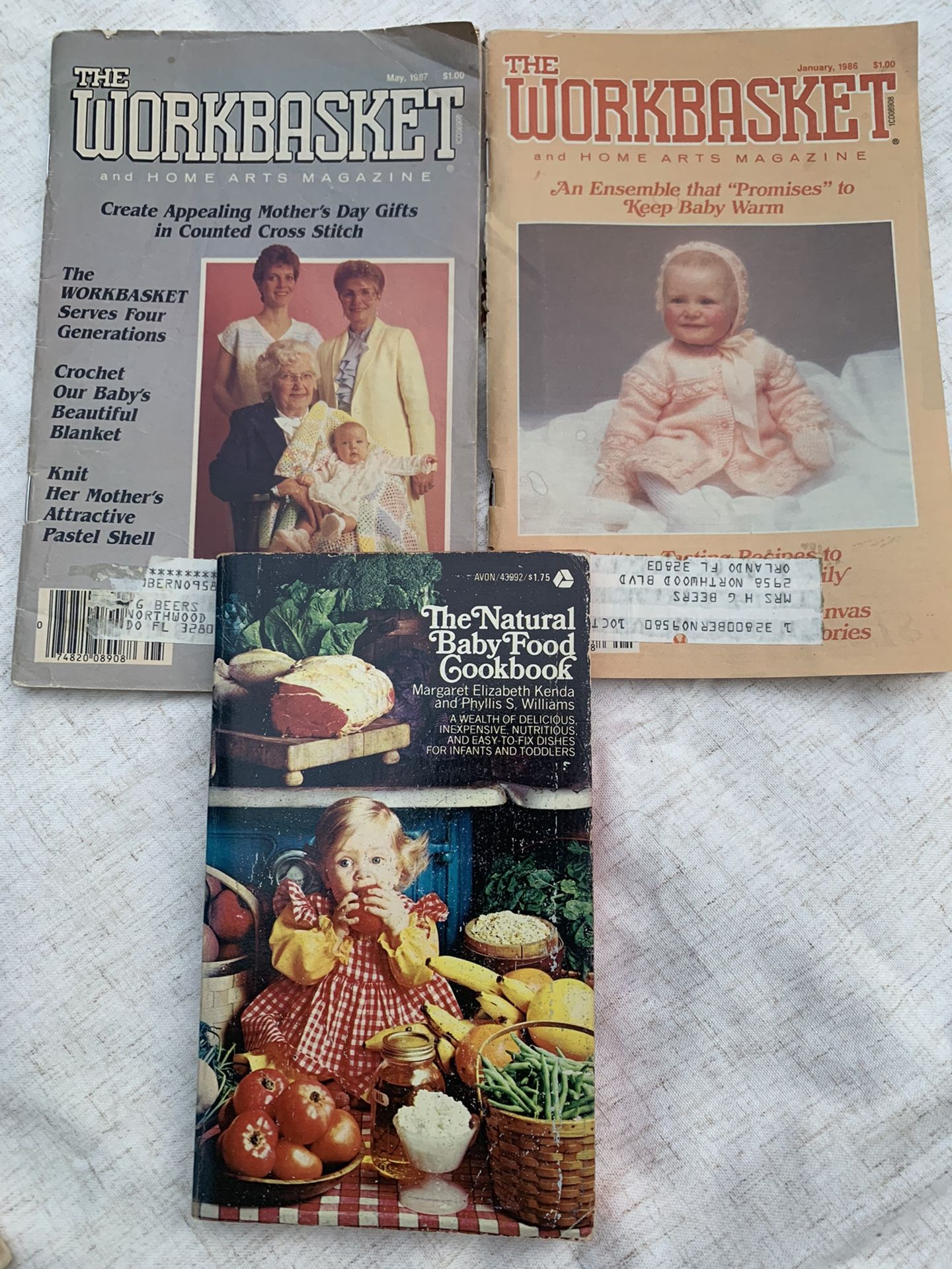 Vintage Baby “How To “ Literature