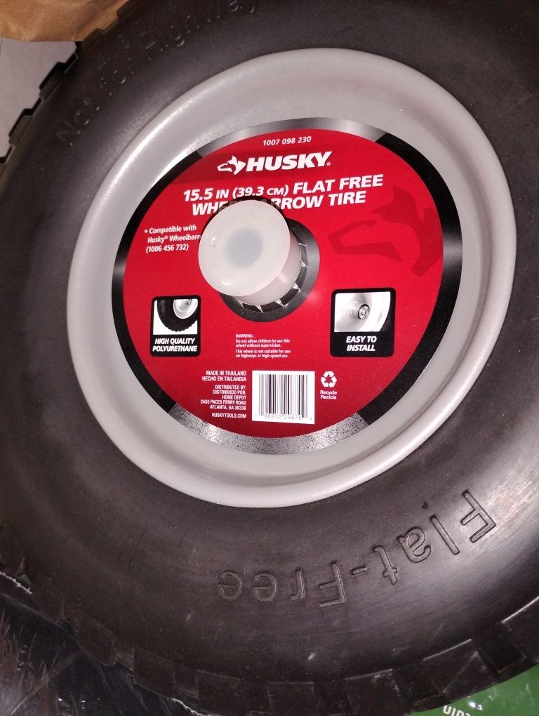 Husky Wheel Barrow Tire