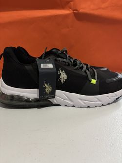 U.S. Polo Assn. Tread Men's Running Shoes In Black. Size 12. 