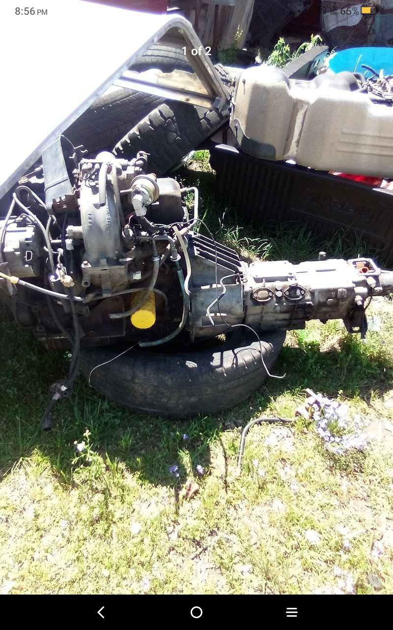 1986 Ford Ranger/ 2.4 Liter 4 Cylinder Throttle Body Injected Engine With 5 Speed Manual Transmission