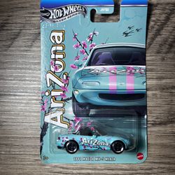 Hot Wheels Mazda Miata 1991 Arizona Themed 