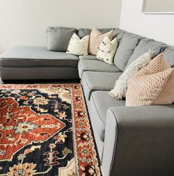 IKEA Sectional Couch - Clean - MOVING