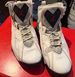 Nike Air Jordan True Flight White Sneakers size 9