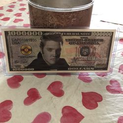 Elvis Presley Vintage Collection Million Dollar Note