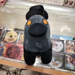 TOIKIDO Among Us Black Top Hat 12" Premium Plush Stuffed Brand New with Tags