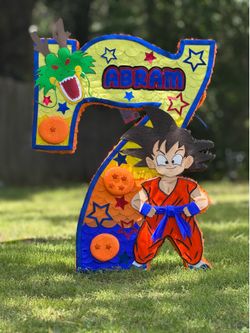 Number 7 Goku piñata