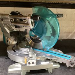 MAKITA MITTER SAW LS1219L 12” BLADE CORDED ELECTRIC USED GOOD CONDITION