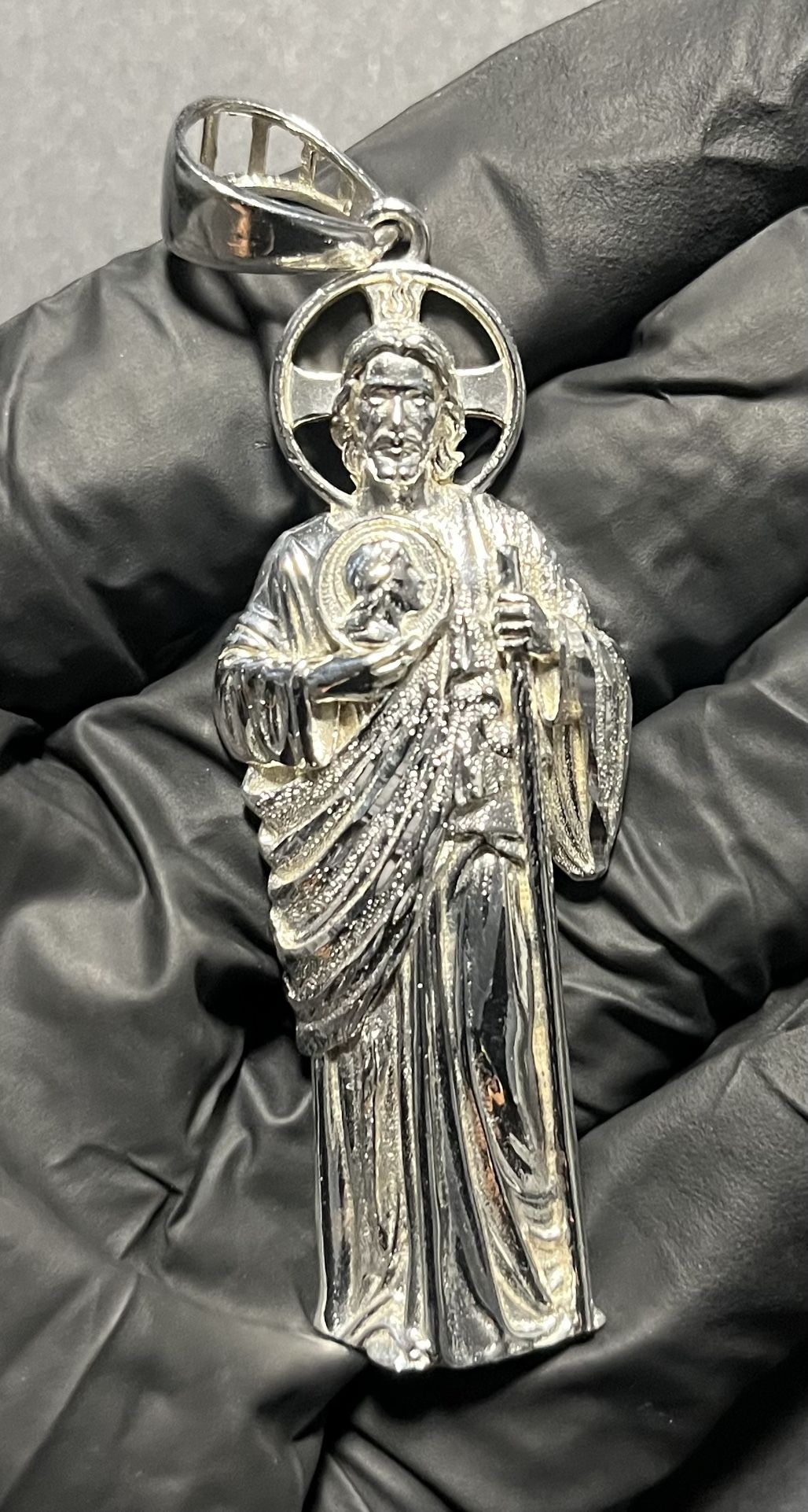 san judas pendant