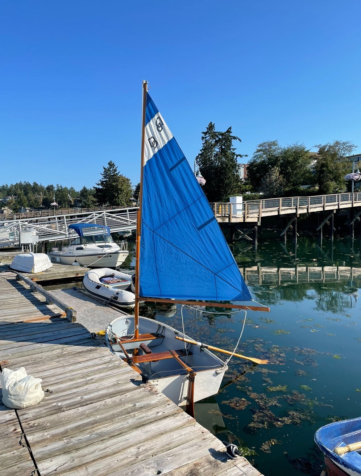 1973 Dyer Dhow Sailing Dinghy
