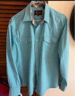 Men's Starr Western Wear Shirt Like New Size M