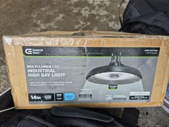 Multi Lumen LED Industrial High Bay Light 14in