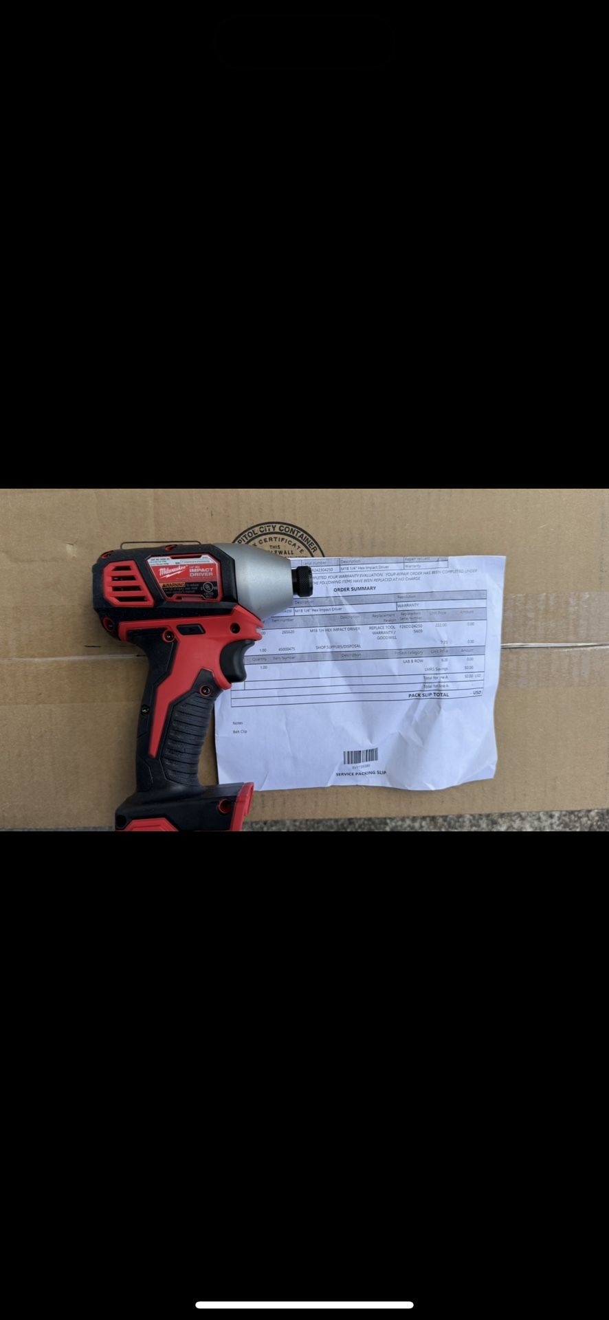 NEW 2656-20 Milwaukee M18 1/4" hex impact driver drill not M12 Fuel brushless