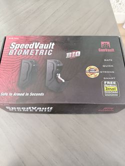 GunVault SpeedVault SVB 500 Biometric Handgun Safe – New Open Box