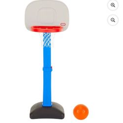 Little Tikes TotSports Easy Score Adjustable Basketball Hoop, for Ages 18 Months to 5 Years