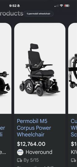 2. Permobil M5 Corpus Power Wheelchair