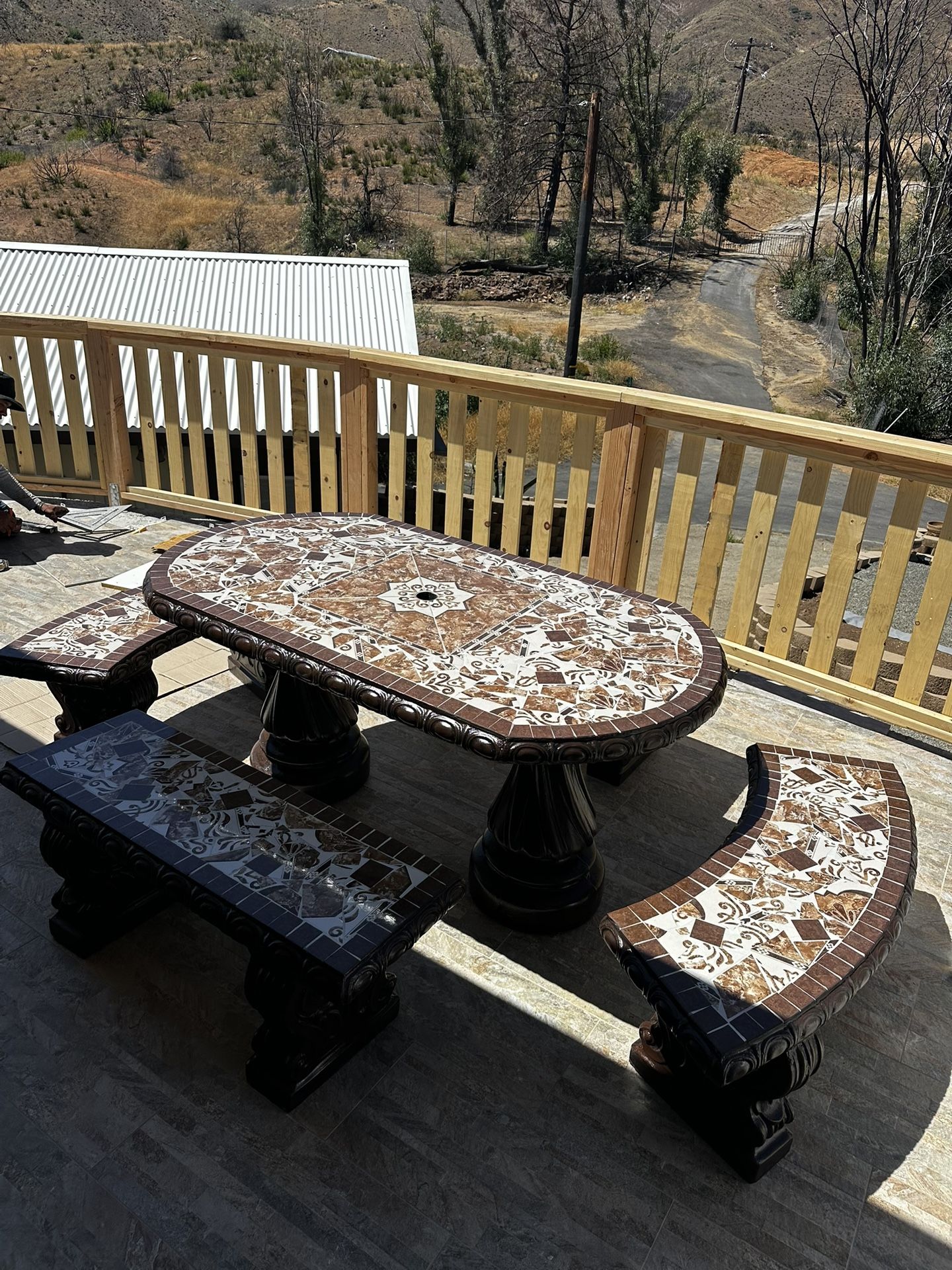 Cement Table
