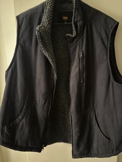 Lee Sherpa-Lined Zip Vest XXL