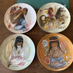 4 Degrazia Collector Plates