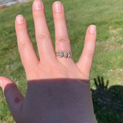 Marquis Diamond Wedding Ring Size 7 3/4