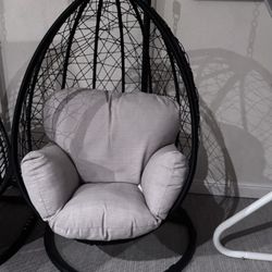 Outdoor Single Egg Chair Swing 