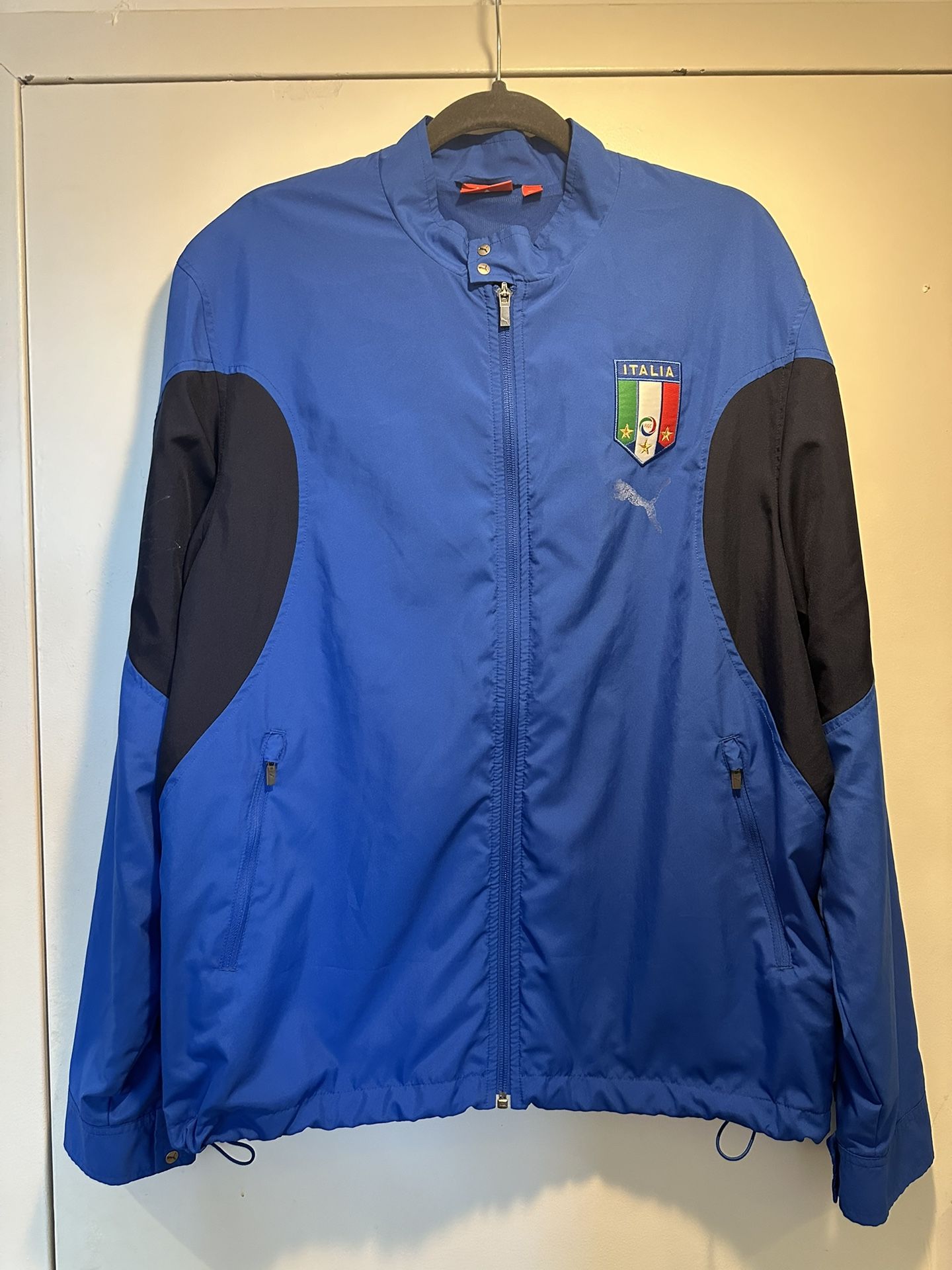 Italy 2006 World Cup Champions Puma Warmup Jacket Large
