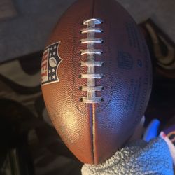 NFL DUKE LEATHER FOOTBALL