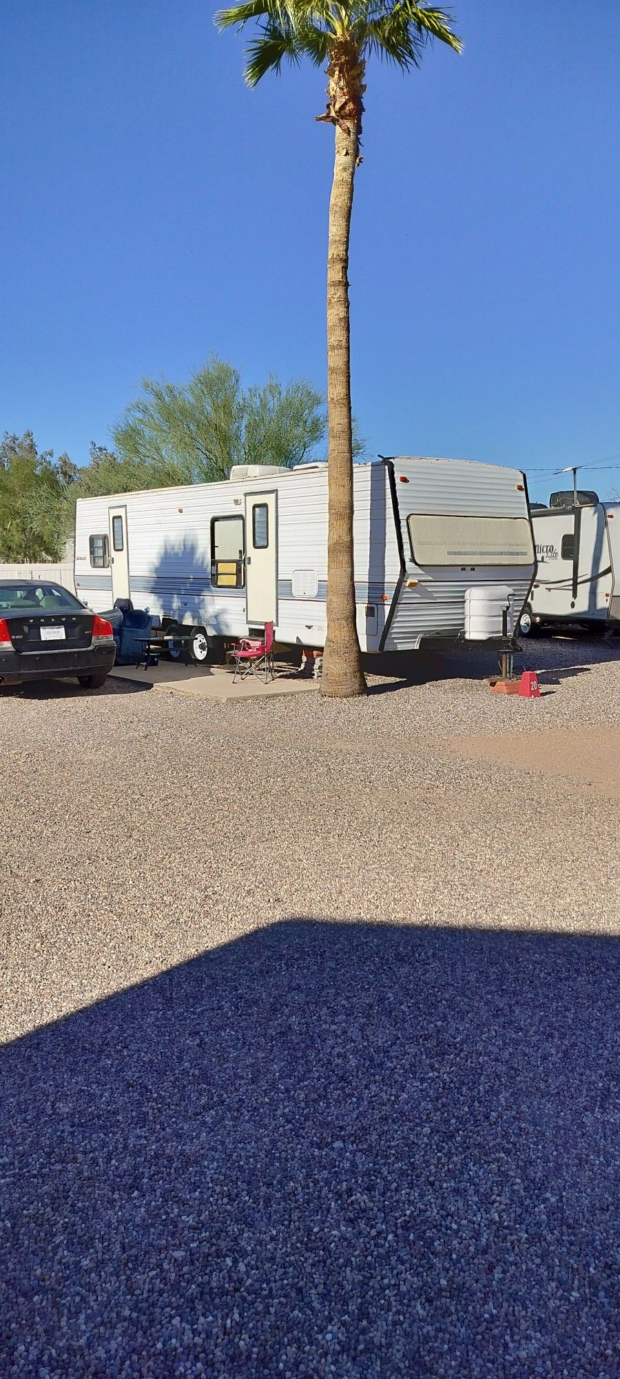 32 Ft. Wildwood By Rockwood Camper.